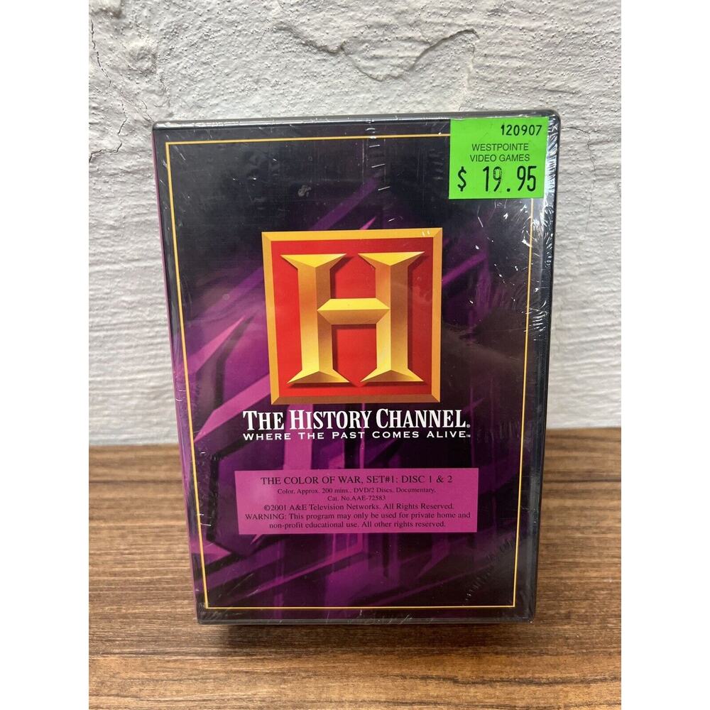 NEW The Color of War Set #1 DVD Set The History Channel
